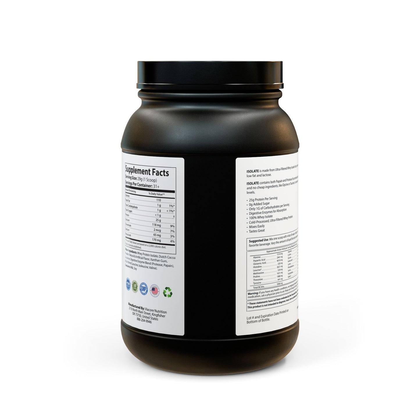 Chocolate Beast Mode Whey Protein Isolate